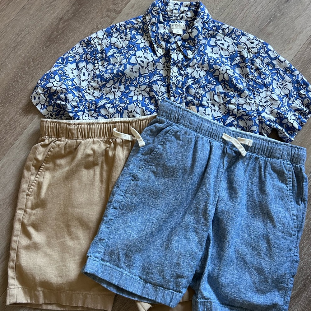 Crew Cuts boys size 12 bundle.